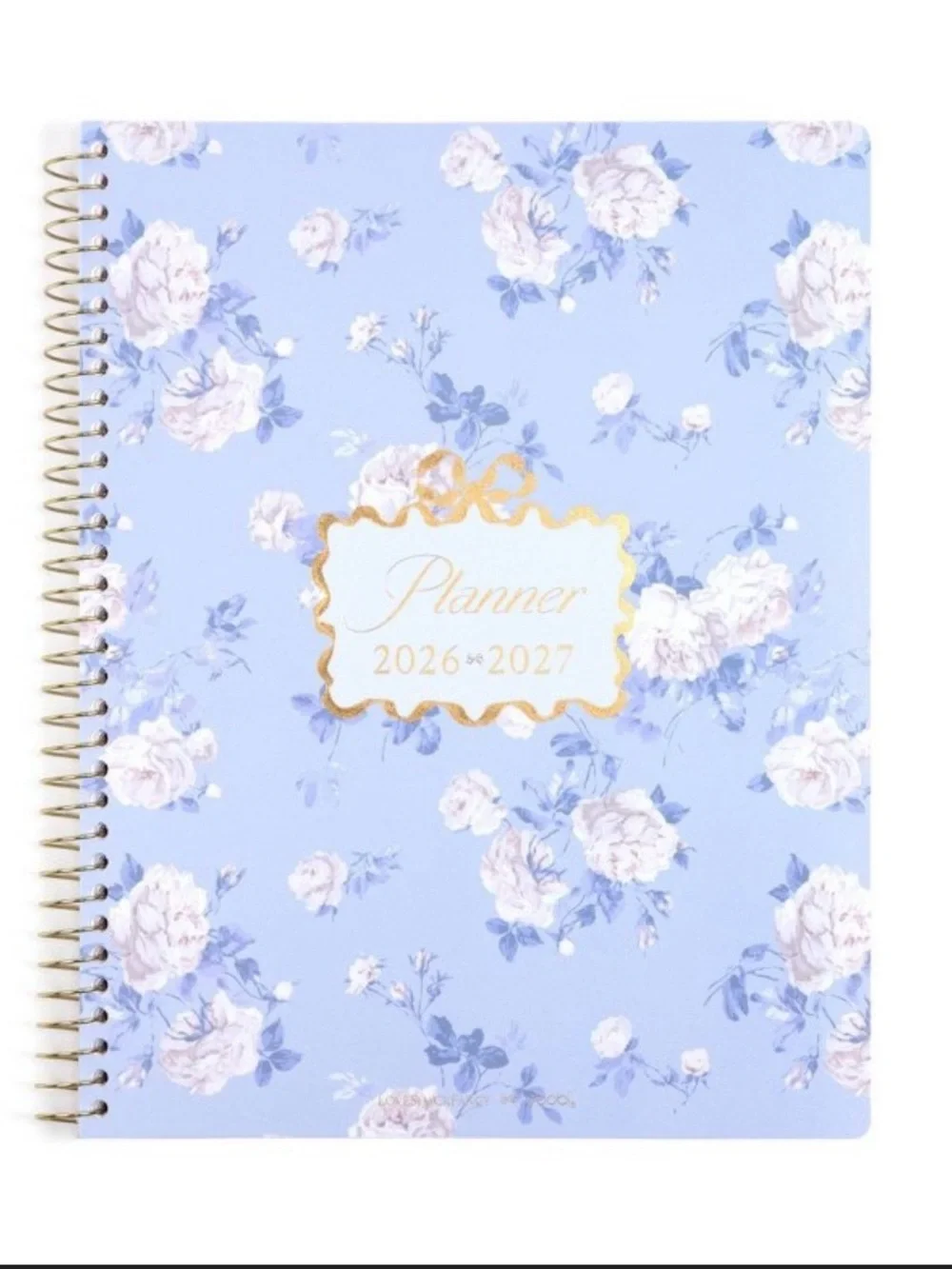 LoveShackFancy x Target Yoobi Blooming Rosettes Monthly/Weekly Student Planner